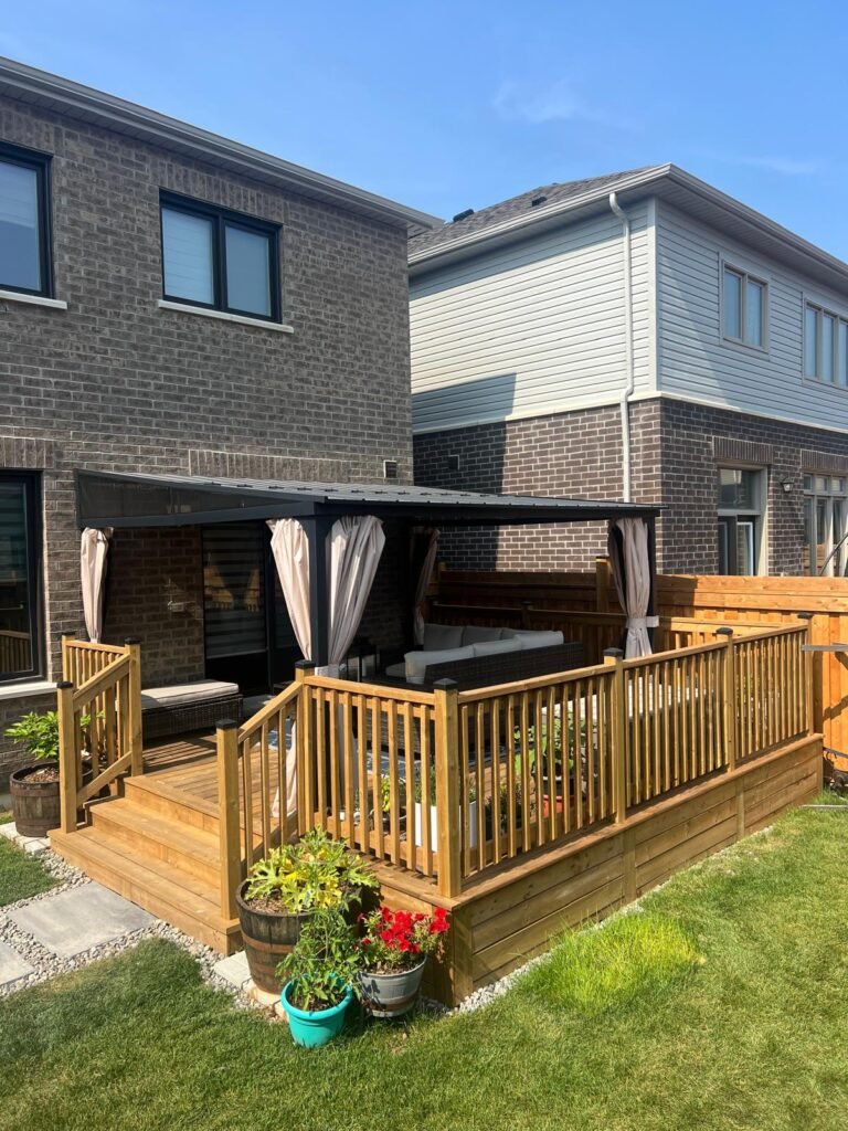 Decks and woodwork in Aurora by Vit Bud Landscaping Construction