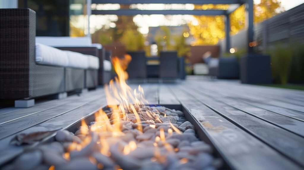 Fire Features vitbud landscaping contruction