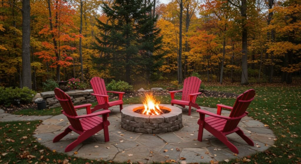 Fire Features vitbud landscaping contruction