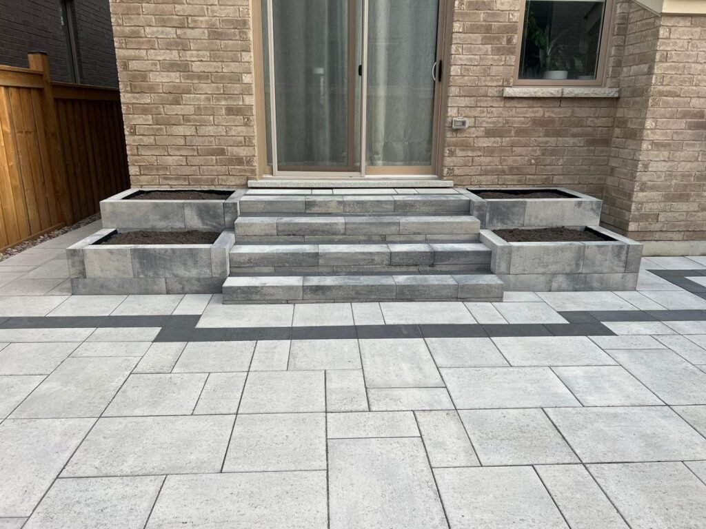 flower beds hardscaping vit bud landscaping construction