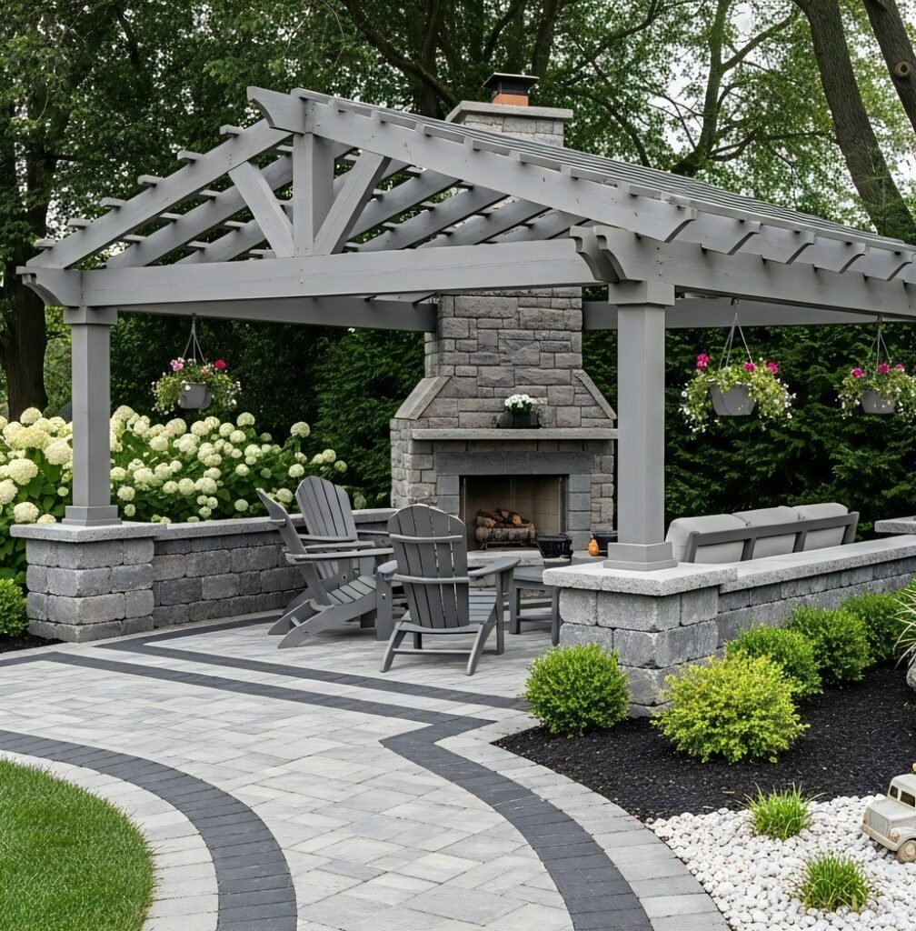 outdoor kitchen Vit Bud Landscaping Construction